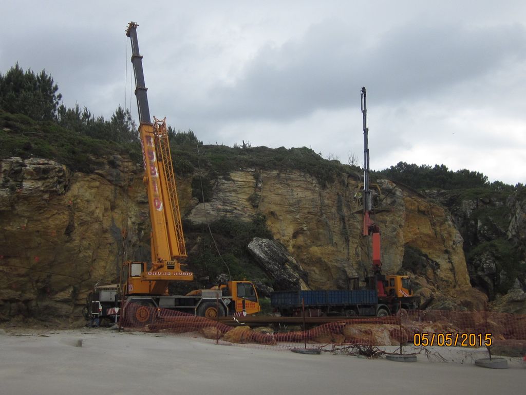 Durante las obras