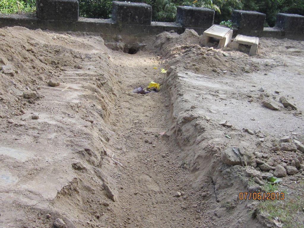 Paseo de Portocelo, Fase 1 (T.M. de Marín). Durante las obras