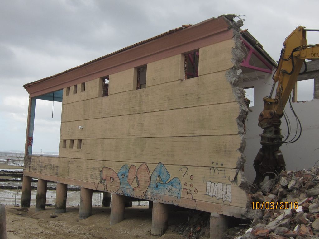 Durante las obras