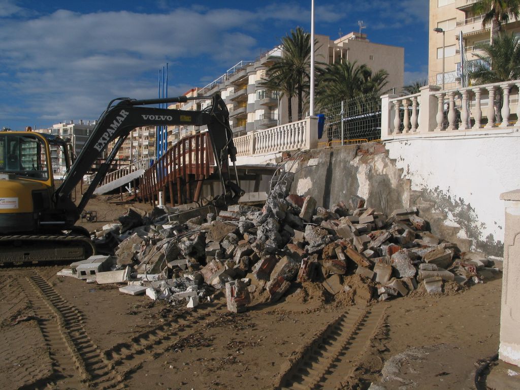 Durante las obras