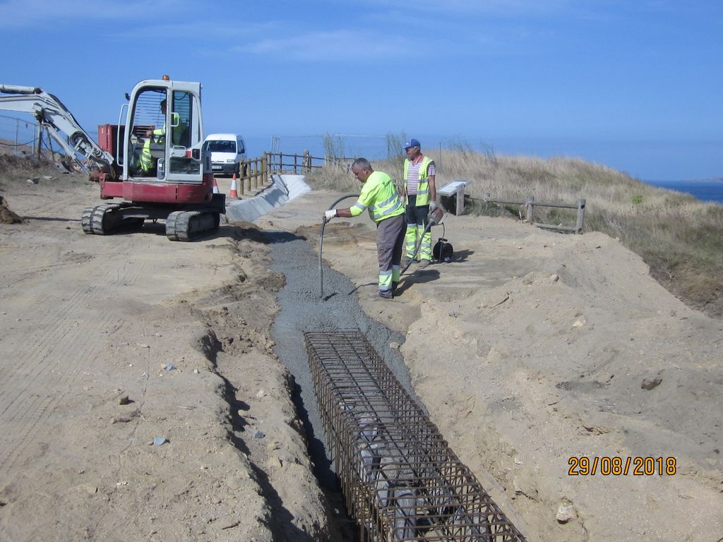 Durante las obras