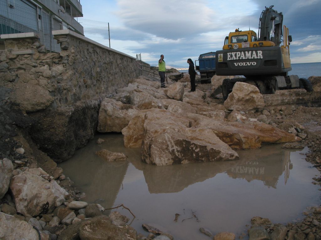 Durante las obras