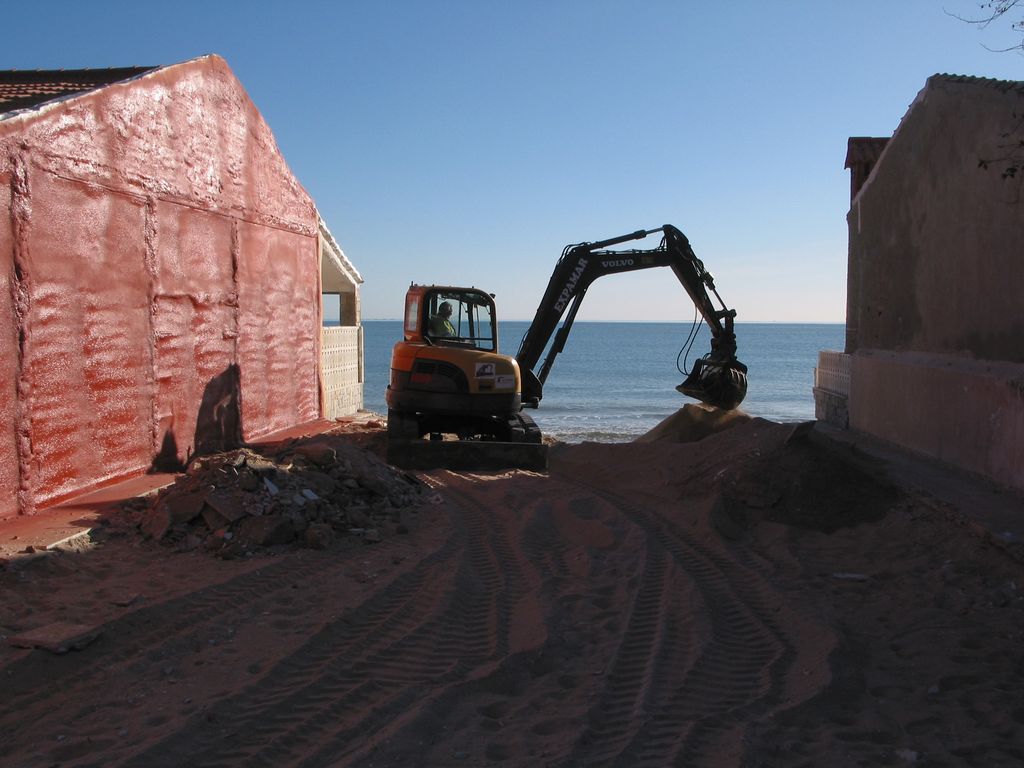 Durante las obras