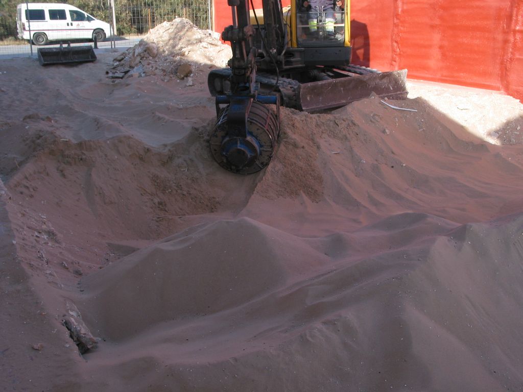 Durante las obras