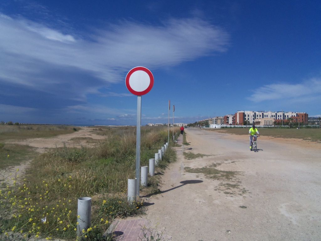 Protección, defensa y renaturalización del cordón dunar de las playas de Cubelles (antes de las obras)