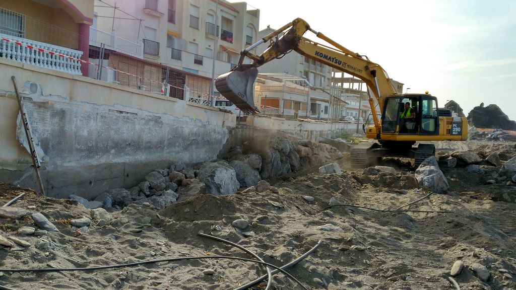 Durante las obras