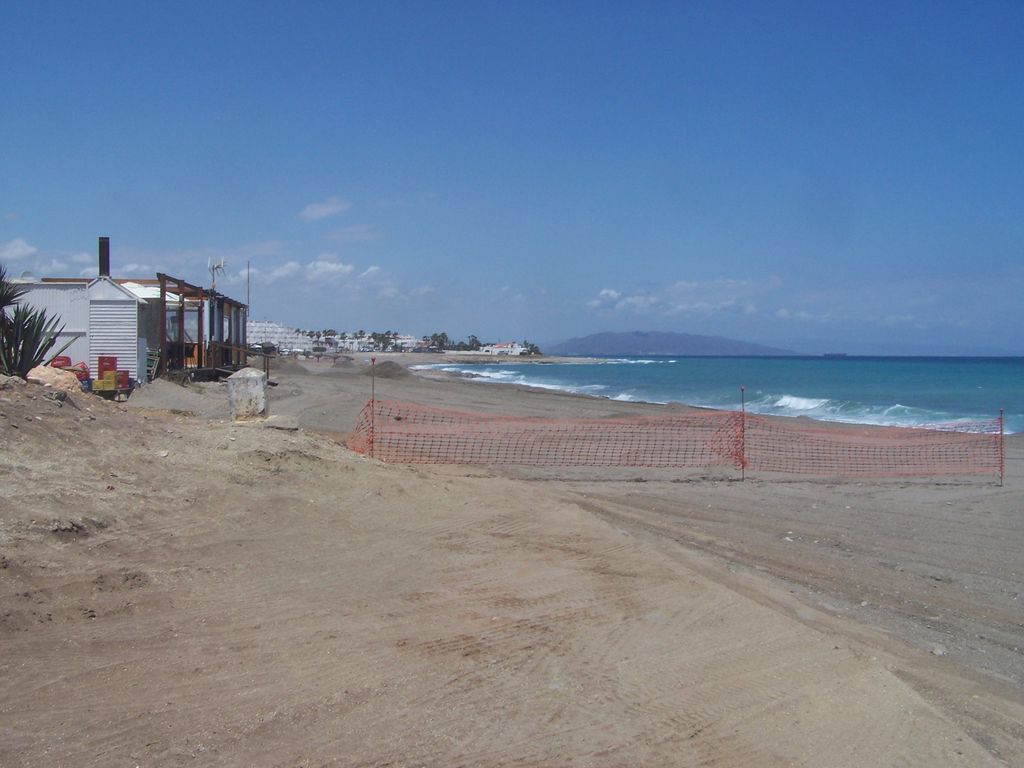 Mojacar (Durante las obras)