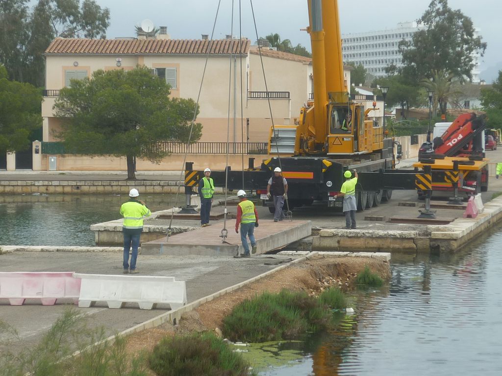 Durante las obras