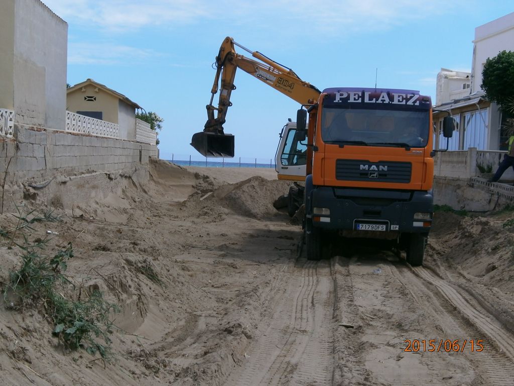 Durante las obras