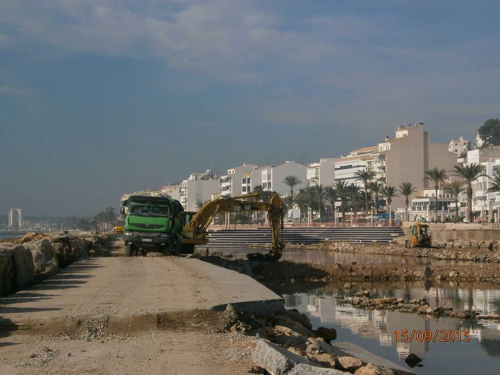 Durante las obras