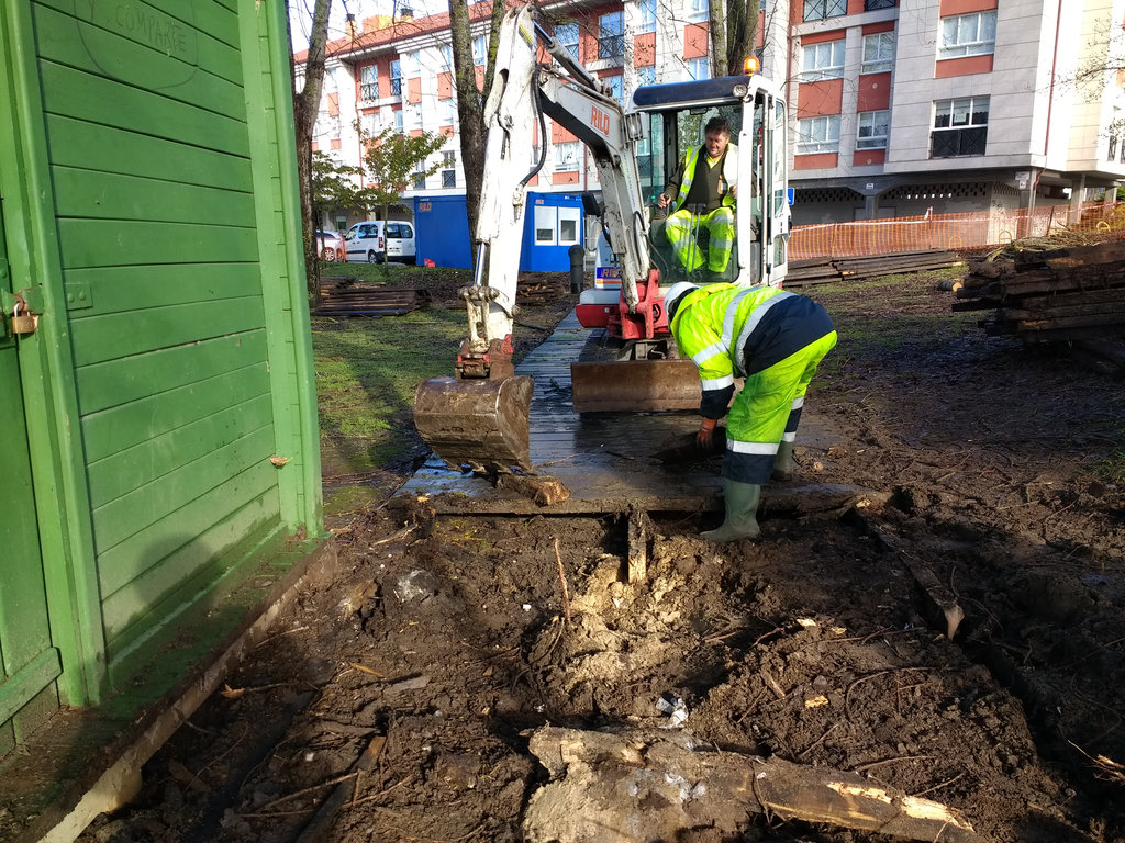 Mejoras de accesos Ares (Durante las obras)