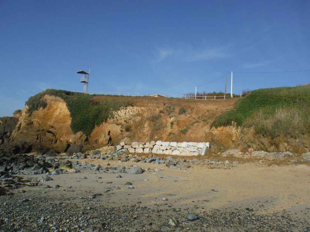 Acondicionamiento de taludes de la playa de O Vilar (T.M.  de Ferrol). Después de las obras