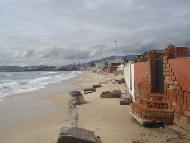 Playa del Rinconcillo. Antes