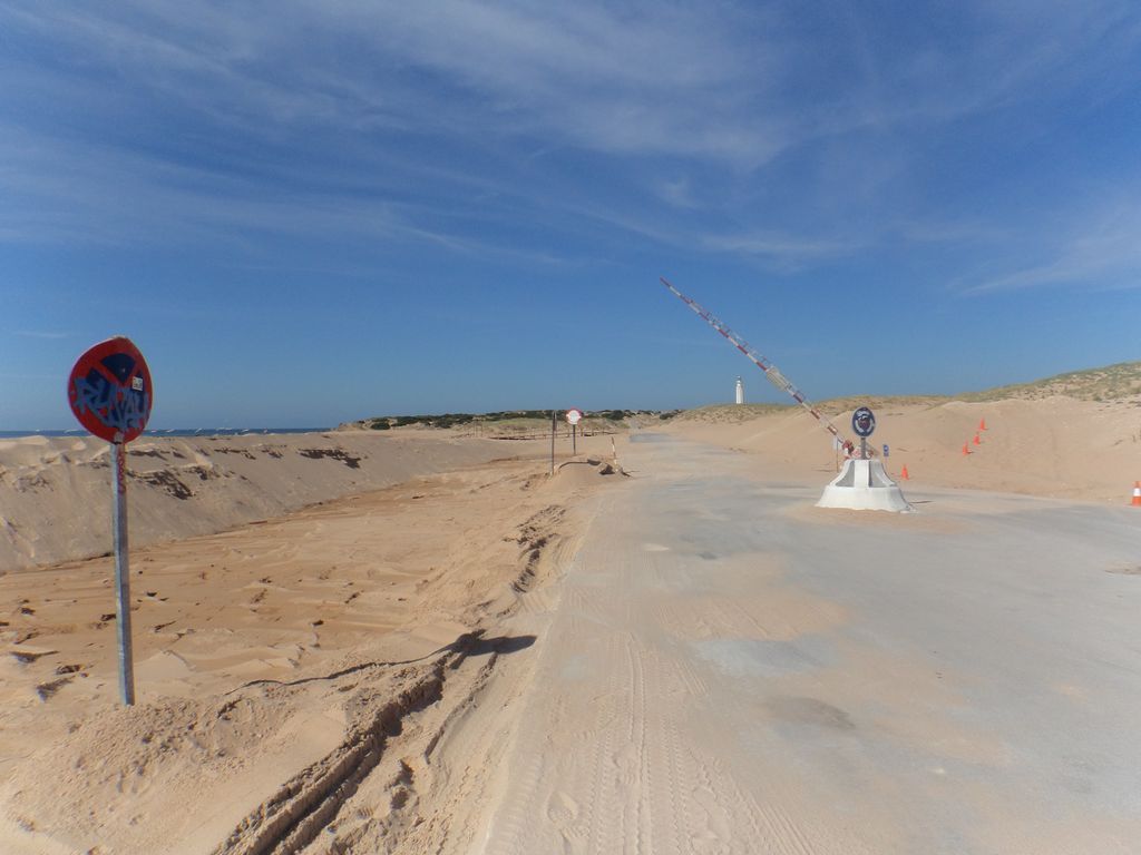 Duna de Trafalgar. Después de las obras