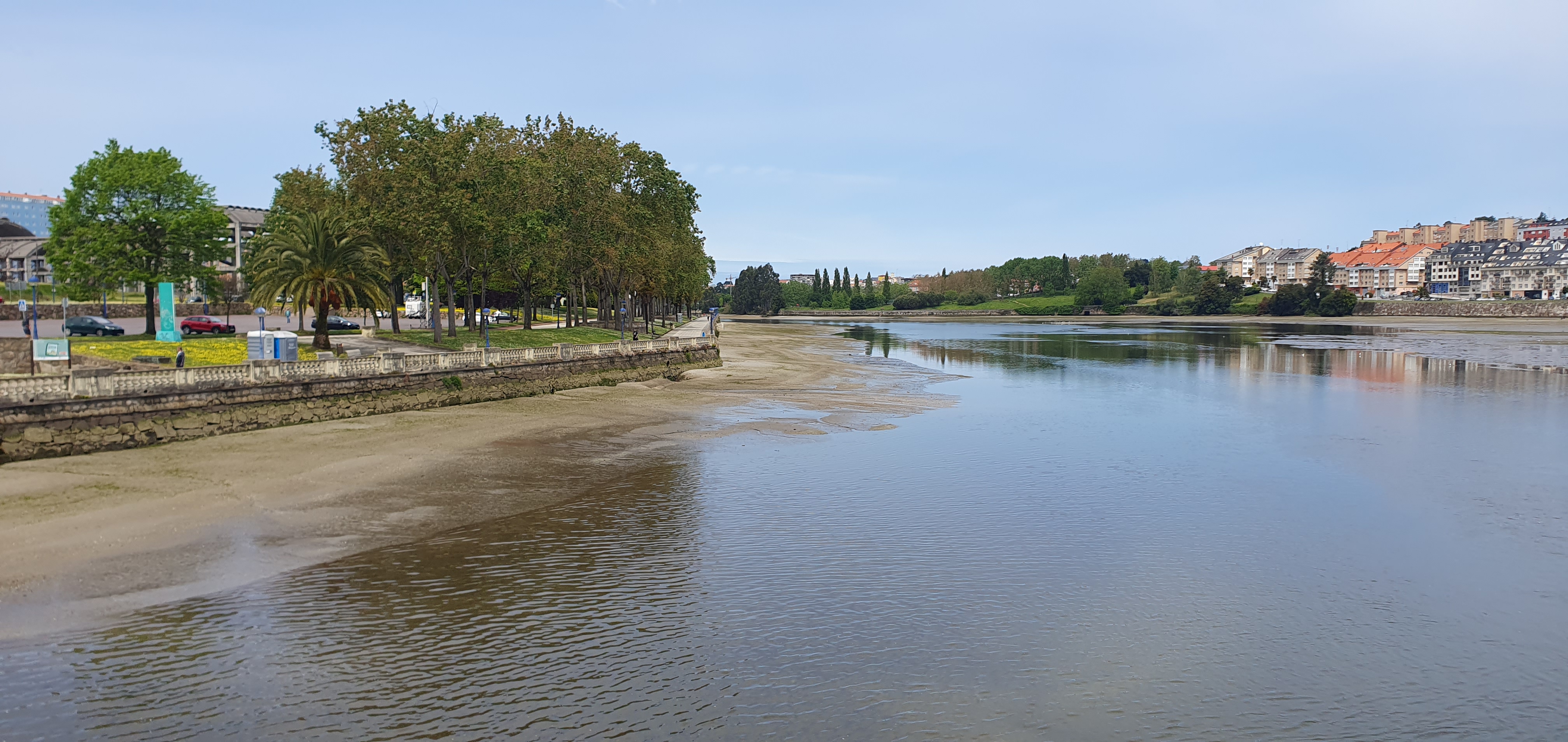 Después de las obras. Zona puente del Burgo