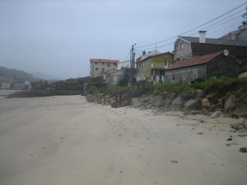 Vilariño. Protección vial de borde