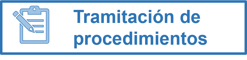 Tramitación de procedimientos