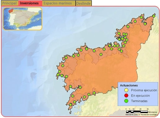 Pinche en las pestañas de la zona superior de la imagen para seleccionar una temática 