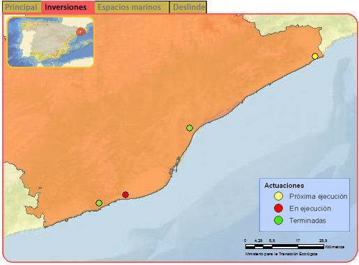 Pinche en las pestañas de la zona superior de la imagen para seleccionar una temática