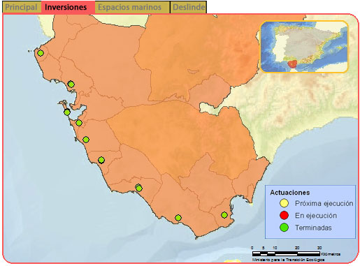 Pinche en las pestañas de la zona superior de la imagen para seleccionar una temática