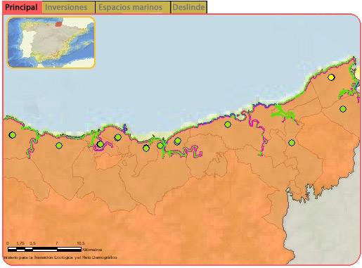 Pinche en las pestañas de la zona superior de la imagen para seleccionar una temática