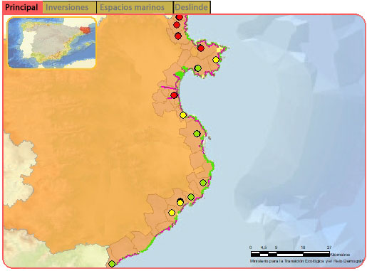 Pinche en las pestañas de la zona superior de la imagen para seleccionar una temática