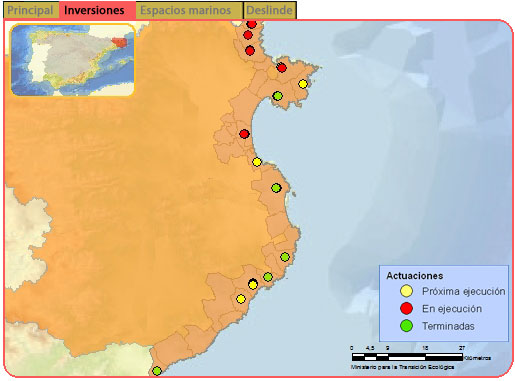 Pinche en las pestañas de la zona superior de la imagen para seleccionar una temática