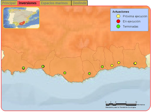 Pinche en las pestañas de la zona superior de la imagen para seleccionar una temática