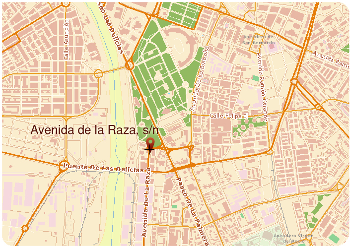 Mapa de situación del Servicio Provincial de Costas